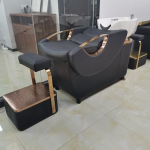 Kaliteli kuaför salonu saç yıkama koltuğu kase ve sandalye - Product Image 5