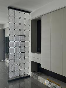 Pannelli Sospesi in Cristallo con Cornice a Griffe e Divisori <span class=keywords><strong>per</strong></span> Interni Commerciali, Elegante Decorazione <span class=keywords><strong>per</strong></span> Ambienti - Product Image 5