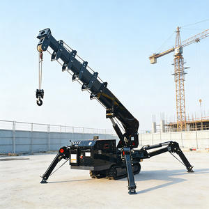 מנוף עכביש מיני הידראולי מונע דיזל של JIUBANG - גובה הרמה 10 מטר לבנייה והתקנה בקנה מידה קטן - Product Image 5