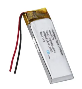 Rechargeable Polymer Lithium Ion Batetry 501235 150mAh 3.7v Lithium Ion Battery