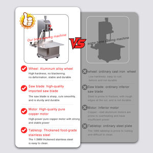 <span class=keywords><strong>Scie</strong></span> électrique <span class=keywords><strong>de</strong></span> bureau <span class=keywords><strong>de</strong></span> boucher d'équipement <span class=keywords><strong>de</strong></span> cuisine commerciale pour couper la viande et les os congelés <span class=keywords><strong>de</strong></span> boeuf <span class=keywords><strong>de</strong></span> boeuf - Product Image 5