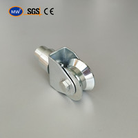 Roue de porte en acier au carbone de bonne qualité, diamètre 60 mm, pour porte coulissante, roulement de rail, marque OEM MW
