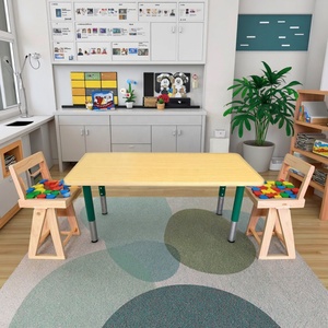 Ensemble de chambre à coucher et de salon design moderne, <span class=keywords><strong>petit</strong></span> <span class=keywords><strong>bureau</strong></span> d'ordinateur réglable <span class=keywords><strong>en</strong></span> hauteur <span class=keywords><strong>pour</strong></span> enfants, <span class=keywords><strong>en</strong></span> <span class=keywords><strong>bois</strong></span> et <span class=keywords><strong>en</strong></span> métal. - Product Image 1