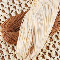 4mm été chapeau de soleil fil pour crochet Polyester creux pour bricolage casque macramé glace lin soie tricot à la main léger corps fil