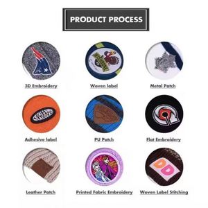 Bonnet d'hiver tricoté personnalisé OEM en gros, avec patch en cuir de haute qualité, décontracté, chaud, camouflage, nœuds, design, pour sport et extérieur - Product Image 6