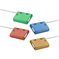 Scellé de sécurité en alliage d'aluminium ST-CS-HJ6 pour conteneurs, pour la sécurisation des marchandises à haute sécurité