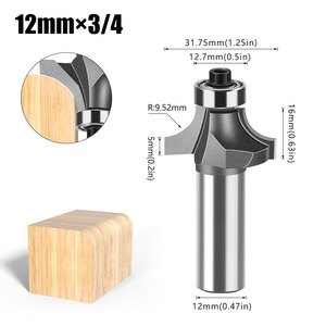 Fraise à défoncer en spirale <span class=keywords><strong>Berserk</strong></span> TiCN en carbure pour CNC - Product Image 1