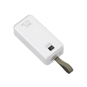 Nouvelle Batterie Externe Portable en Gros 30000mAh Double Sortie USB/Type-C 22.5W Charge Ultra Rapide Écran LED Batterie Li-Polymère - Product Image 5