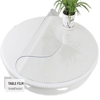 Vente en gros cristal PVC Film 1.0 1.5mm nappes PVC Film souple pour Table à manger Film de protection
