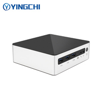 Mini PC de jeu YINGCHI 13e génération, haute performance, I5 1340P, I7 1360P, RAM DDR4, stockage NVME, 2 LAN, ordinateur de bureau Win11/10