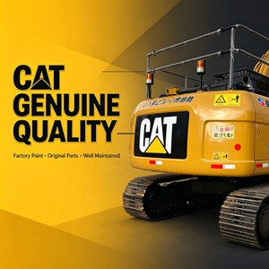 รถขุดตีนตะขาบ Caterpillar 323D2L สีเหลือง มือสอง น้ำหนัก 23 ตัน บุ้งกี๋ 1.2 ลบ.ม. ชั่วโมงการใช้งานต่ำ รุ่น Cat 312 315 320 323 325 329 330 335 349 - Product Image 3