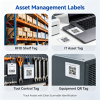 Printer Label Parfum Fleksibel Tahan Lama OEM/ODM Printer RFID untuk Penandaan Label Gudang