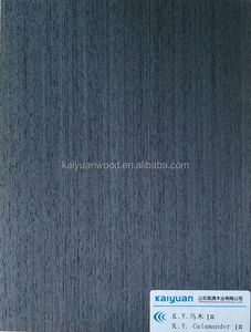 Calamandre 1Q 2500mm * 640mm 2500*1280 placage de bois d'ingénierie haut de gamme pour décoration murale de meubles baguage de bord - Product Image 3