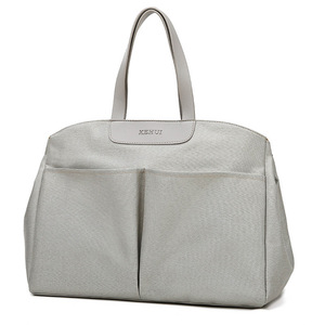 Bolsa de mano para pañales de bebé de hospital funcional de poliéster ligero duradero impermeable grande para bolsa de viaje para el cuidado del bebé - Product Image 4