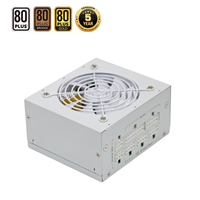 Alimentation électrique ATX 80 Plus Switch Mini ITX 500W-750W entièrement modulaire 8 broches blanche pour PC, meilleure efficacité, application serveur/ordinateur de bureau