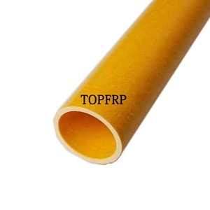 ท่อไฟเบอร์กลาสแบบกลวง FRP Pultrusion Fiberglass GRP FRP - Product Image 2