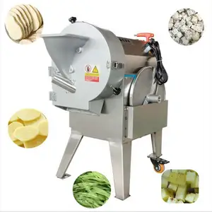 Hiệu suất cao măng Máy cắt khoai tây Slicer Máy cắt