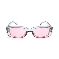 Lunettes de soleil carrées en gros Ranguo avec logo personnalisé, protection UV, idéales pour les promotions et événements d'entreprise