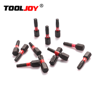 Jeu de 20 embouts de tournevis à torsion de 25 mm en acier S2 à couple élevé pour visseuses à percussion