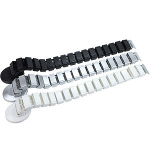 Manguito <span class=keywords><strong>de</strong></span> gestión <span class=keywords><strong>de</strong></span> <span class=keywords><strong>cables</strong></span> <span class=keywords><strong>de</strong></span> PE para vértebras, bandeja organizadora <span class=keywords><strong>de</strong></span> <span class=keywords><strong>cables</strong></span> debajo del escritorio para colector <span class=keywords><strong>de</strong></span> <span class=keywords><strong>cables</strong></span> <span class=keywords><strong>de</strong></span> columna vertebral <span class=keywords><strong>de</strong></span> <span class=keywords><strong>ordenador</strong></span> <span class=keywords><strong>de</strong></span> oficina o hogar - Product Image 4