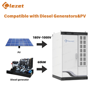 Lezet Lifepo4 Thuis Energieopslagsysteem Alles-In-Één Ac Zonne-Diesel Compatibel E45s20 45kwh Lithium Batterij Hybride Grid Ip55 - Product Image 3