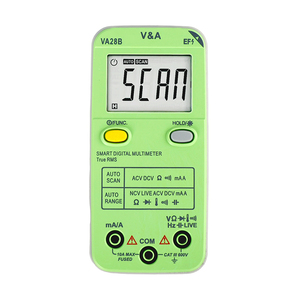 Comprobador Eléctrico Inteligente de Bolsillo VA28B con Pantalla LCD, Rango Automático, True RMS, Detección de Voltaje sin Contacto, Escaneo Automático de Capacitancia, Seguridad CATIII 600V - Product Image 2
