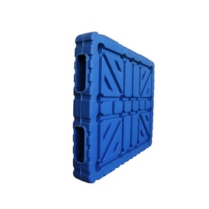 พาเลทโลจิสติกส์แบบกลวงสองด้าน ยี่ห้อ Shunlu ขนาด 1200x1000x150 มม. รับน้ำหนักได้ 2 ตัน (แบบไดนามิก) และ 6 ตัน (แบบคงที่) สีฟ้า - Product Image 1