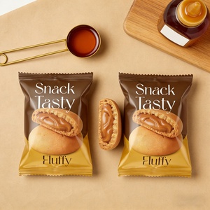 ถุงฟอยล์อลูมิเนียมพิมพ์โลโก้ตามสั่งสำหรับโรงงาน  แบบซีลหลัง  บรรจุภัณฑ์อาหารสำหรับคุกกี้ ช็อกโกแลตบาร์ - Product Image 5