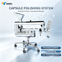 Machine automatique industrielle de dépoussiérage et de polissage pour comprimés en capsules dures
