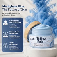 Crème pour la peau multi-usages hydratante anti-rides végane et sans cruauté OEM/ODM au suif fouetté nourri à l'herbe, au peptide de cuivre GHK-Cu, pour tous types de peau
