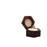 Boîte à bijoux en bois noir faite à la main sur mesure, emballage en gros pour pierres précieuses, boucles d'oreilles, chocolats, motif bois noir et chocolat