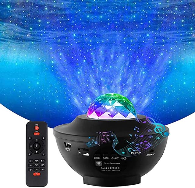 Hot Selling 10 Projection Modes Starry Sky Projection Star Night Light Projector for Room Decorations