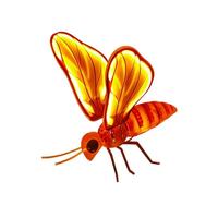 Lumière LED dynamique en forme d'abeille, étanche IP65, pour l'extérieur, les visites nocturnes, les parcs à thème, l'éclairage paysager, lumière électrique en forme d'abeille simulée