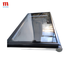 Ventana de Camping Reemplazable de 1600*550mm, ABS + Acrílico + Aluminio con Varilla de Soporte, Parasol y Mosquitera - Product Image 4