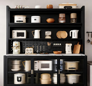 Étagère de rangement de cuisine multifonctionnelle à plusieurs niveaux, de style nouveau 2025, de haute qualité, pour <span class=keywords><strong>four</strong></span>, pot, <span class=keywords><strong>micro</strong></span>-<span class=keywords><strong>ondes</strong></span>, bol - Product Image 3