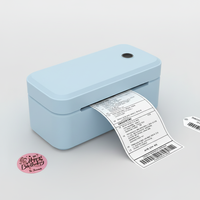Impresora de Etiquetas Térmicas Marklife X4 de 4 Pulgadas con Reconocimiento Automático y Software de Edición Gratuito para Uso en Tiendas Minoristas y Supermercados