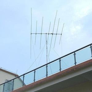 Antena Yagi de 3 bandas de onda corta de siete unidades 10-15-20M, tamaño completo, portátil, de desmontaje rápido, vertical, para exteriores, antena de radio TONIFISHI - Product Image 5