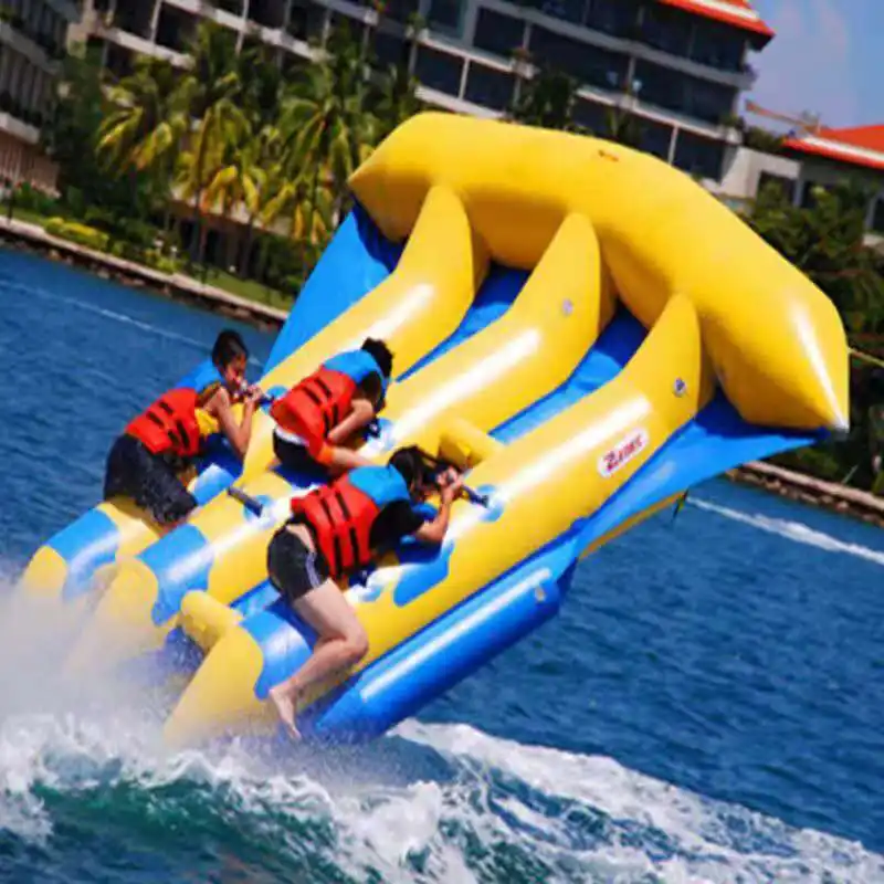 banana boat fly fish /inflatable flying fish banana boat /inflatable water banana boat