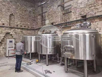 Tonsen 1000l usine de bière équipement de brasserie clé en main usine de bière