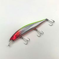 Nouvelle conception Raylor, leurres artificiels en plastique rigide de haute qualité, 120 mm, 18,5 g, coulants, longs, holographiques, avec sonnette, pour eau salée