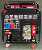 Hochwertiger 12Kv 48V Wechselrichter Leiser Dieselgenerator 5Kva 5Kw 7.5Kw 10Kw 12Kw 14Kva 15Kva 12000 Watt Dieselgenerator