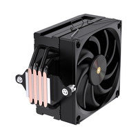 Lovingcool 120mm processeur refroidisseur de processeur radiateur thermique radiateur 4pin LGA 1700 1200 1366 115x AM5 AM4 prise en charge sans lumière AM5