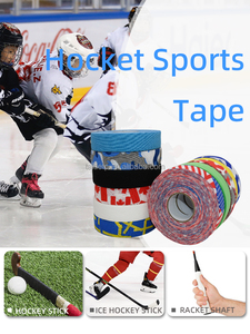 Biểu Tượng Tùy Chỉnh Bán Buôn 2.5Cm 25M Thoáng Khí Trọng Lượng Nhẹ Chống Trượt Nước Chống Bông Vải Dính Thể Thao Băng Băng - Product Image 3