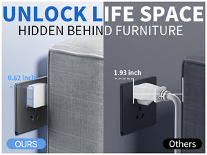 ปลั๊กพ่วงสำหรับเคาน์เตอร์ครัว 6 ฟุต 2 ช่อง AC 1 ช่อง USB และ 2 ช่อง USB-C ประสิทธิภาพสูง ทนทาน สำหรับหม้อหุงข้าว เครื่องต้มน้ำ และเครื่องบดสับ - Product Image 4