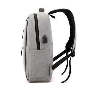Mochila para portátil de gran capacidad personalizada para hombre, moderna, con cierre de cremallera, transpirable y resistente a golpes. - Product Image 4