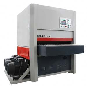 Ponceuse automatique double tête robuste pour le ponçage de planches, tables, chaises, panneaux de porte et le traitement du mobilier - Product Image 5