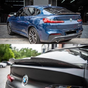 Original for X4 G02/X4M F98 PSM Style Honeycomb Carbon Fiber Non Perforated <b>Rear</b> <b>Spoiler</b> Trunk 2018-2023 - Product Image 6