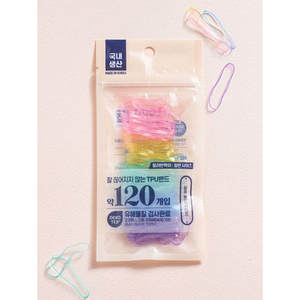 120 pezzo TPU fasce per capelli Glitter fascia colore Set - Product Image 1