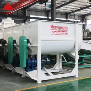 Horizontal screw mixer / ribbon blender / powder mixing machine