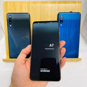 Bán buôn điện thoại di động điện thoại thông minh A7 2018 EU phiên bản kép Sim gốc mở khóa điện thoại di động Android A01 <span class=keywords><strong>A8</strong></span> A10 A12 - Product Image 3